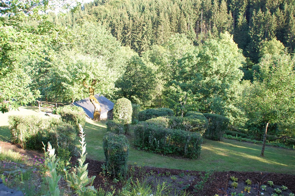 Häeregaart jardin paroissial Pfarrgarten parish garden Bavigne